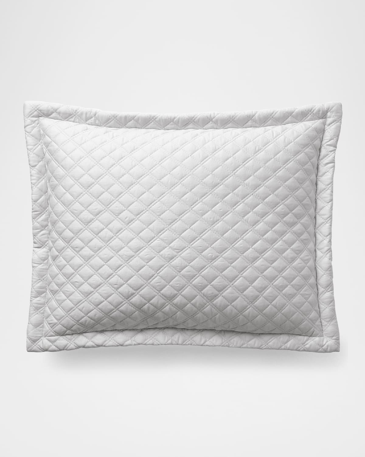 Ralph Lauren Home Quilted Sateen Argyle King Sham