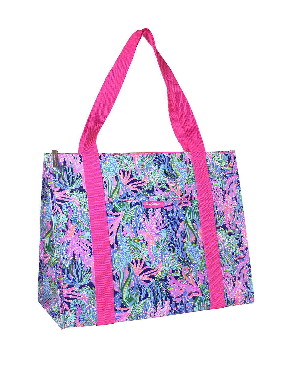 Lilly pulitzer shopping bag best sale