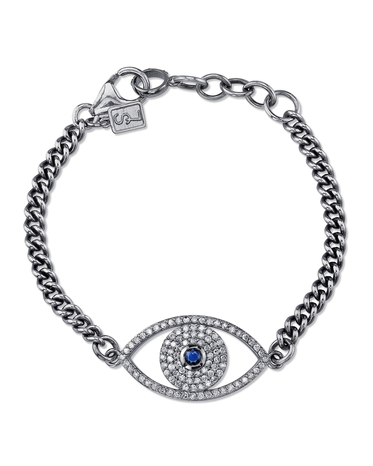 Diamond Evil Eye Bracelet