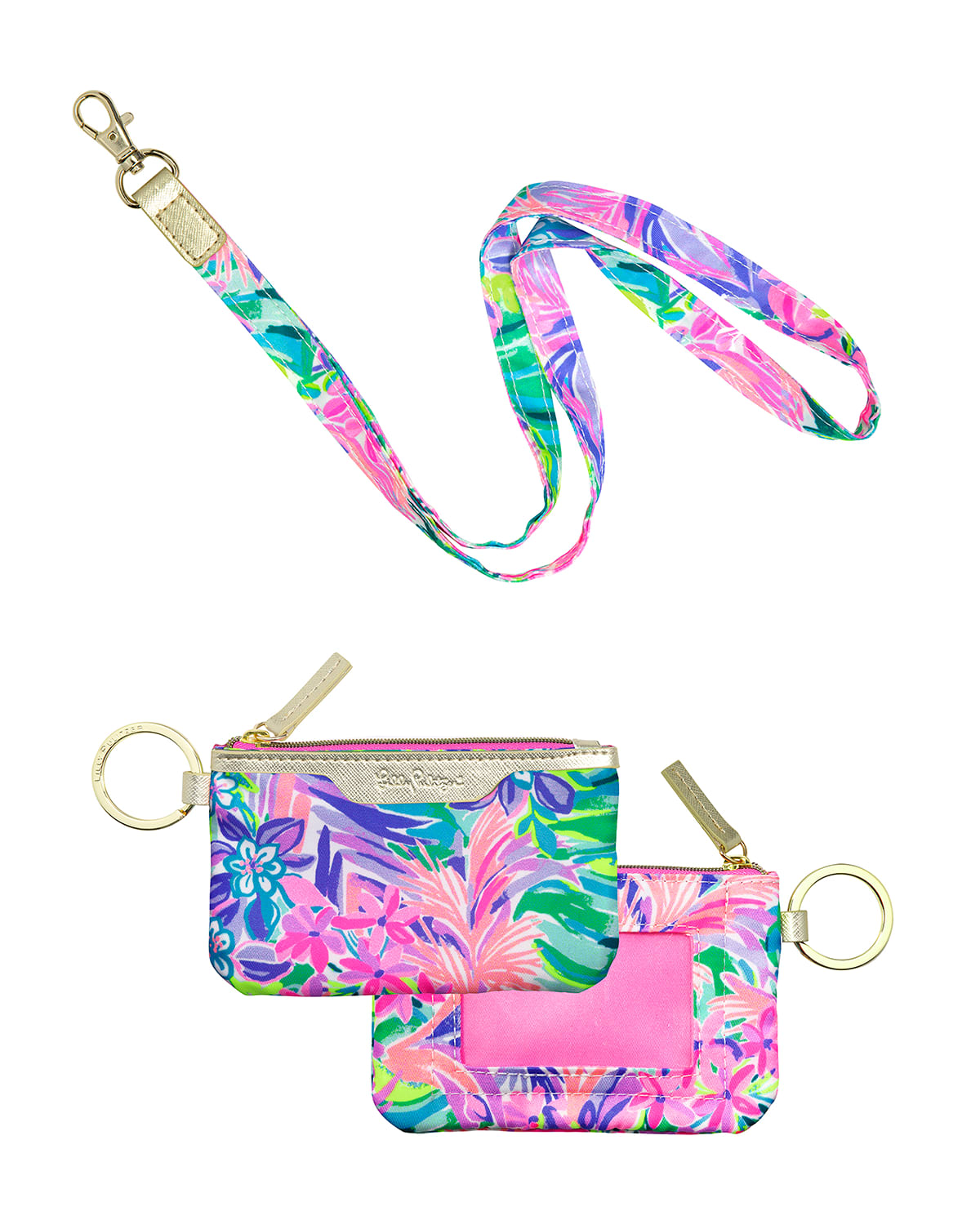 Lilly Pulitzer It Was All A Dream ID Case & Lanyard