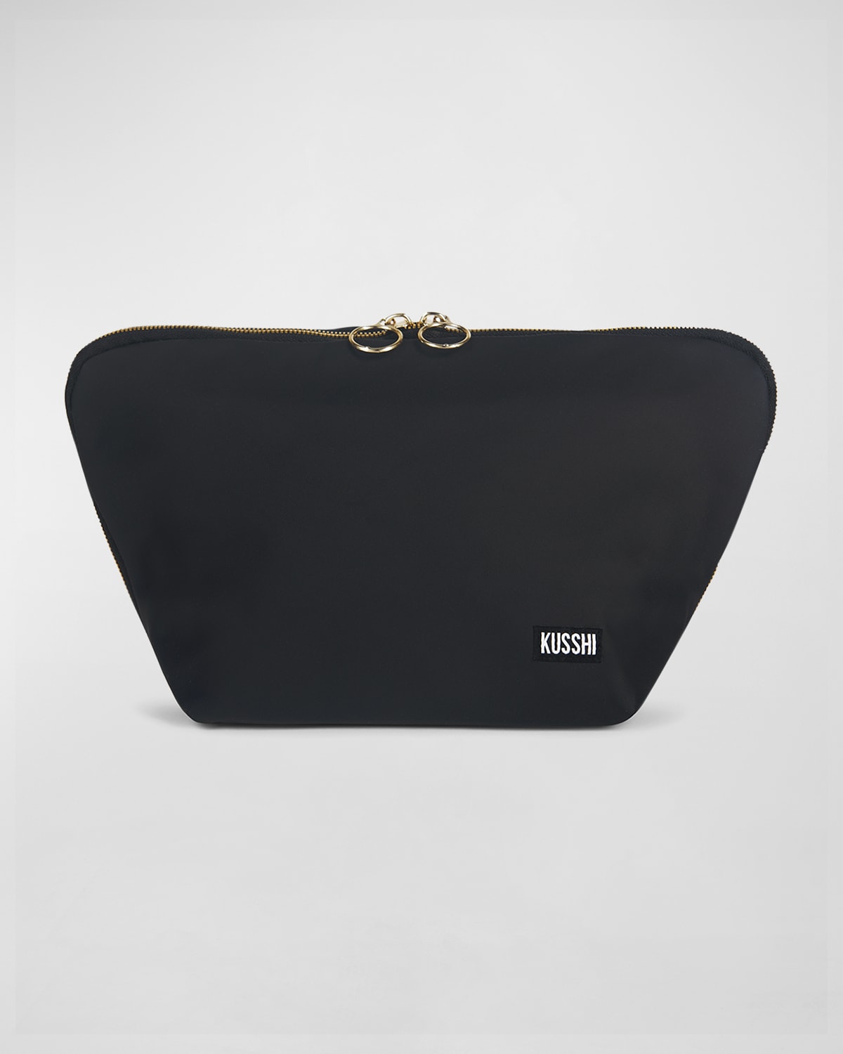 Kusshi Vacationer Makeup Bag In Black/cool Grey