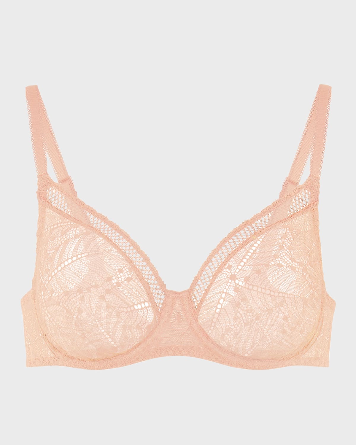 Comete Molded Full Cup Convertible Lace Bra