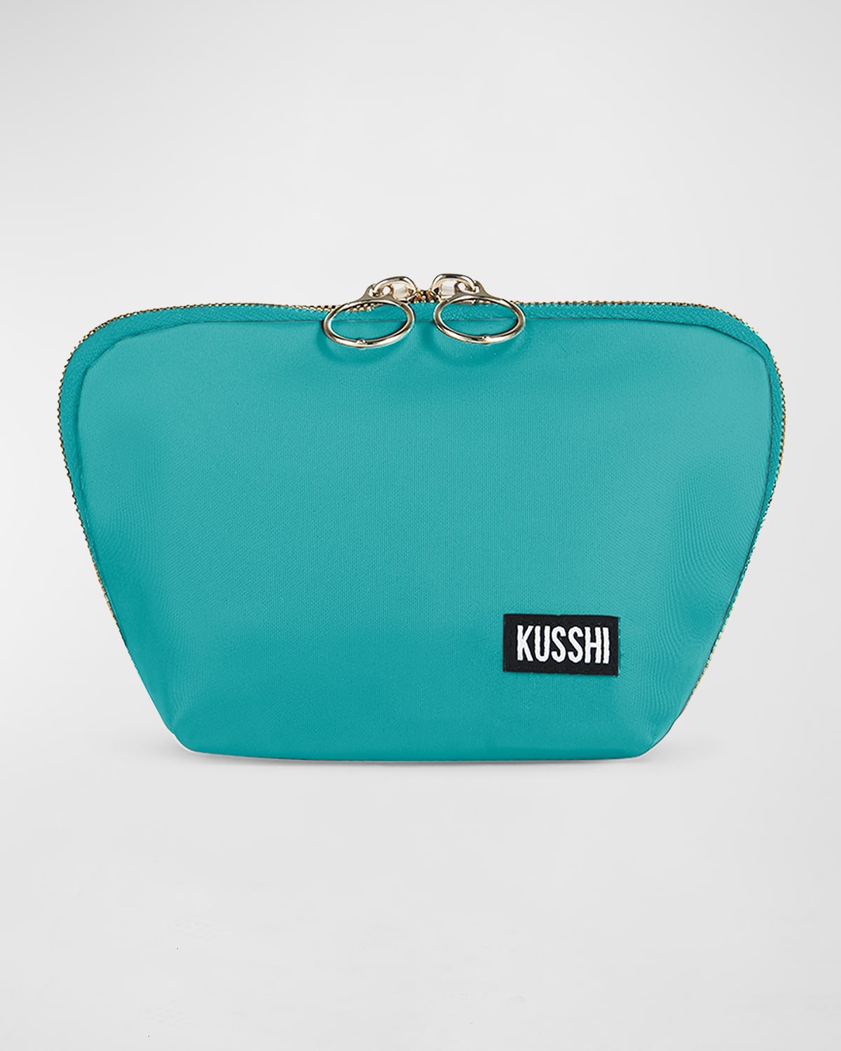 Kusshi Everyday Makeup Bag In Seafoam/ Bright O