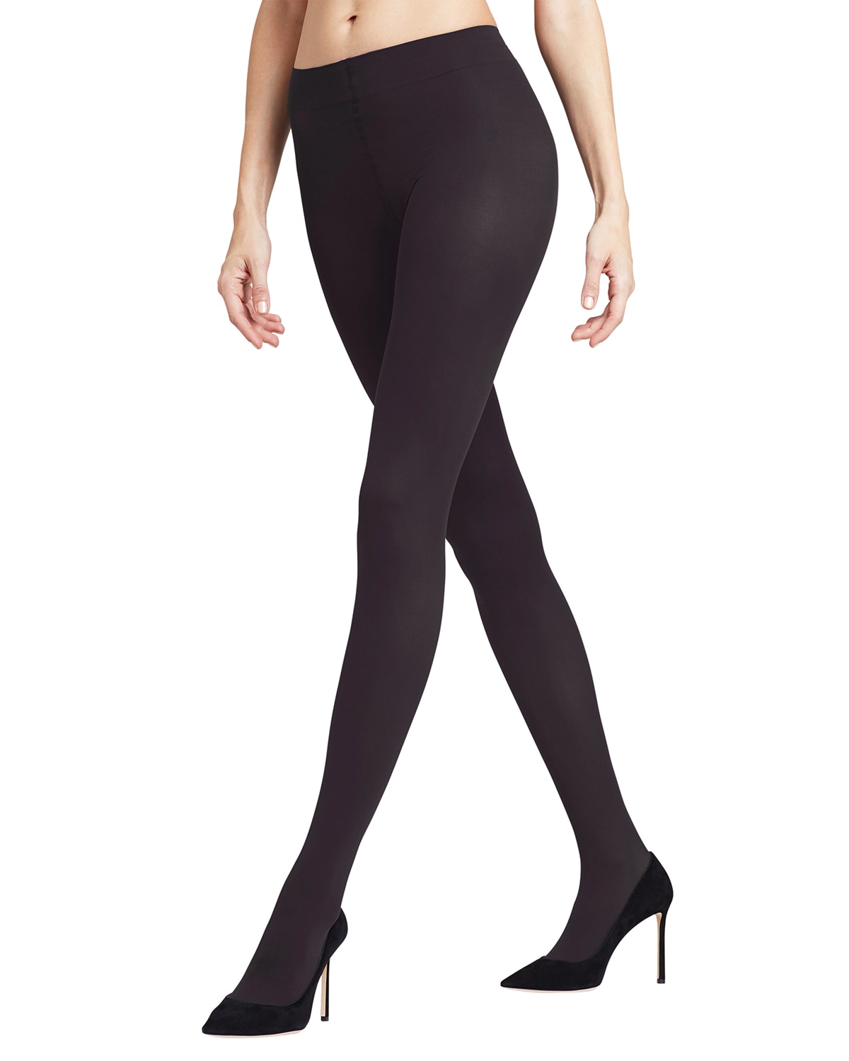 Shop Falke Pure Matt 50 Denier Tights In Black