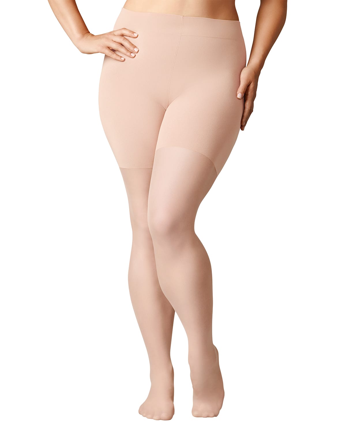 Shop Falke Beauty Plus 20 Denier Transparent Tights In Cocoon