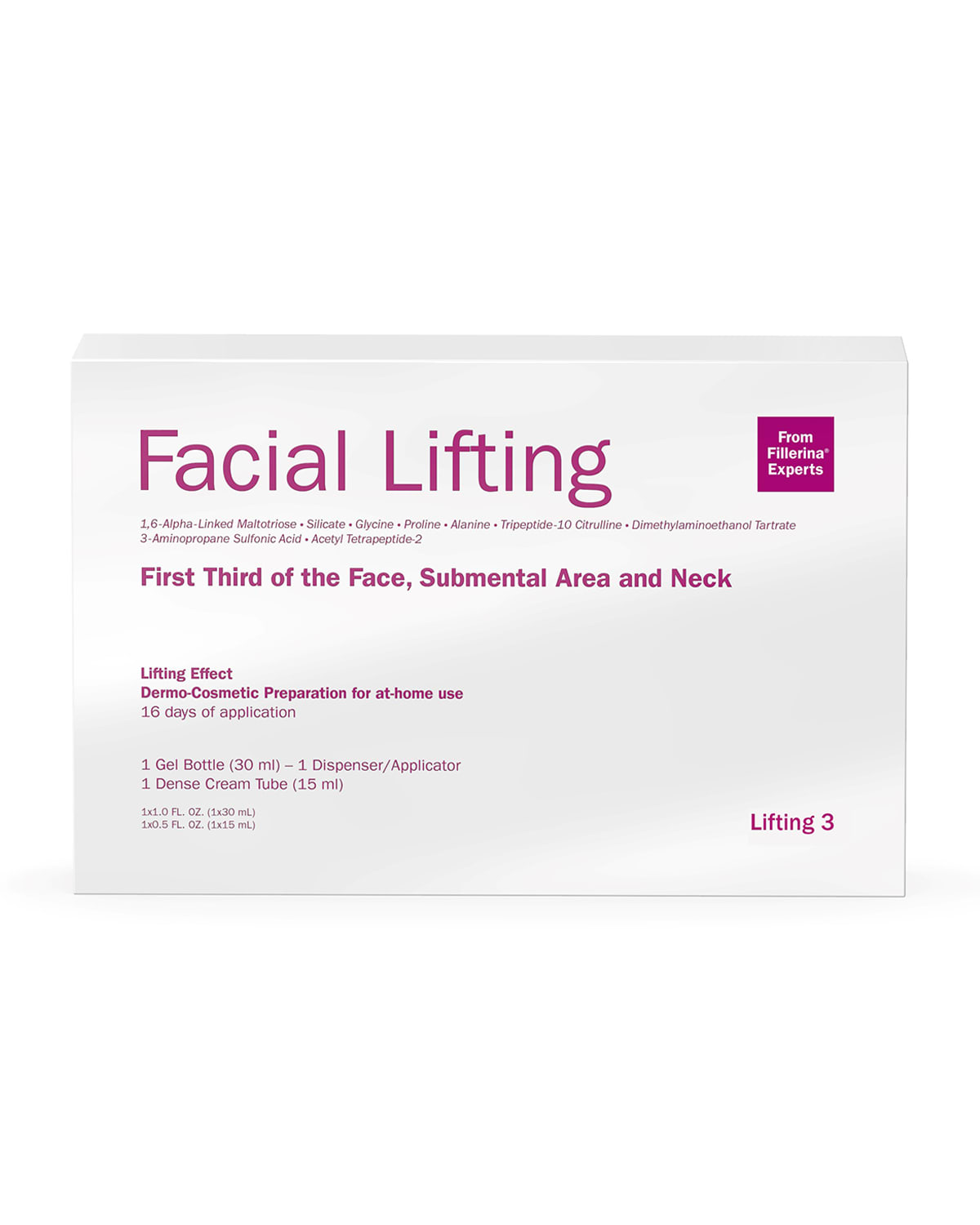 Fillerina Labo Facial Lifting Treatment, Grade 3