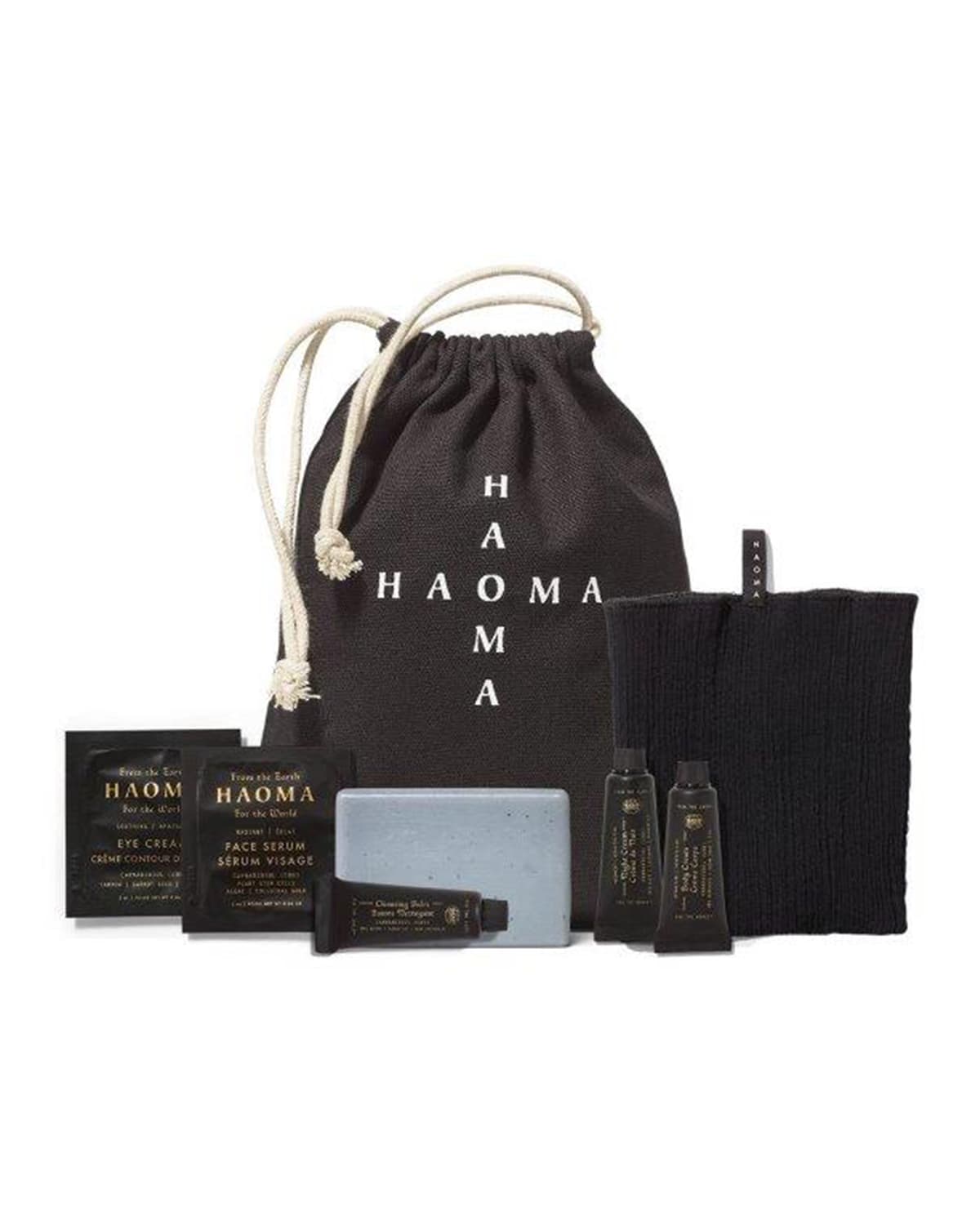 Yours with any $75 Haoma Purchase