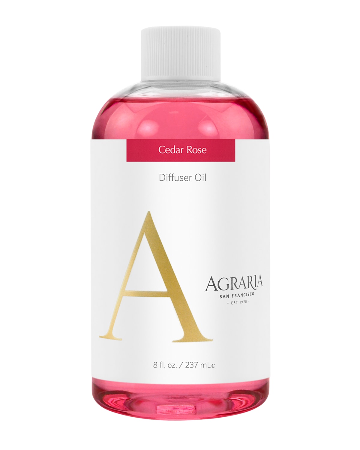 Agraria 8 Oz. Cedar Rose Airessence Refill In Clear