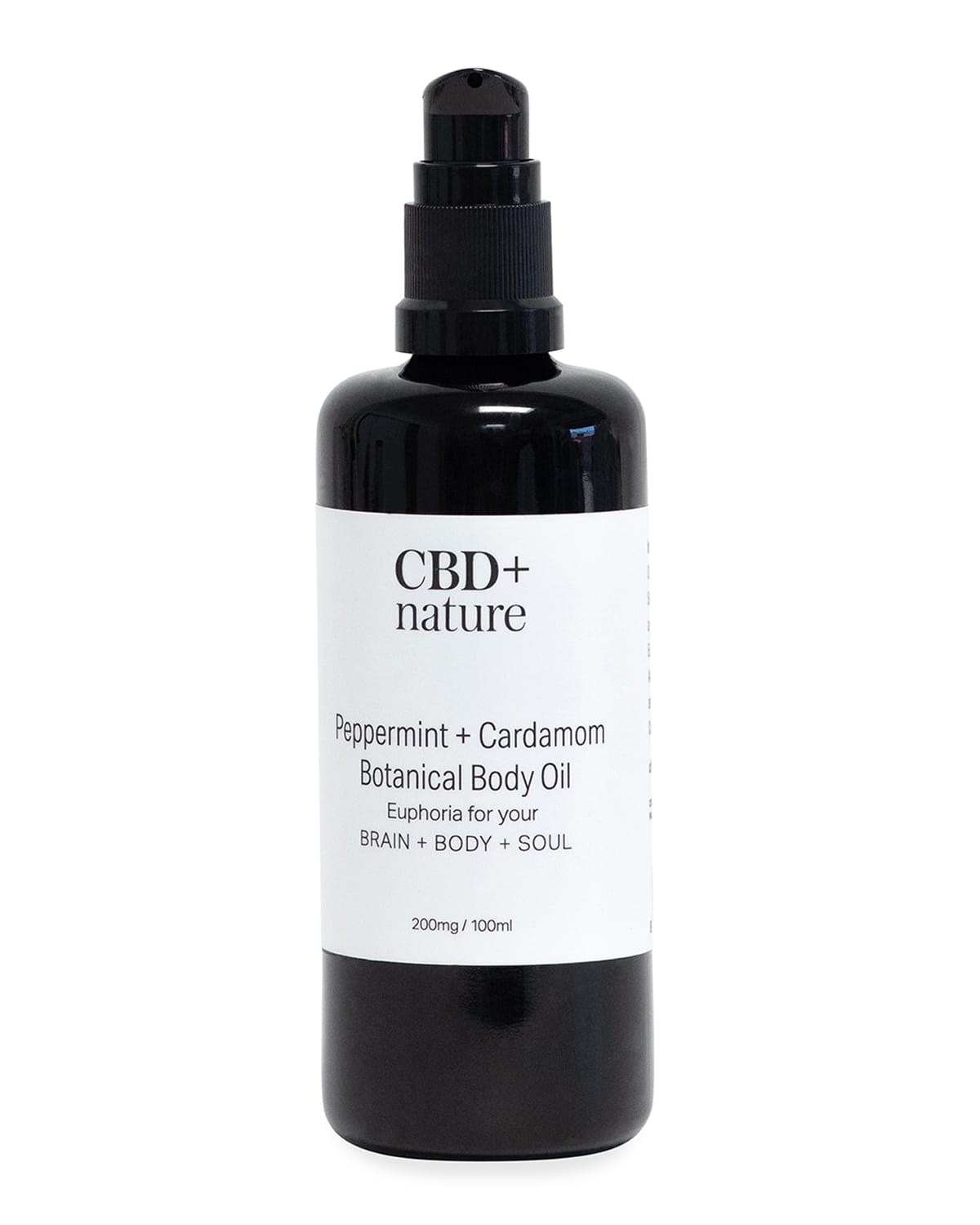 3.4 oz. Peppermint + Cardamom Botanical Body Oil