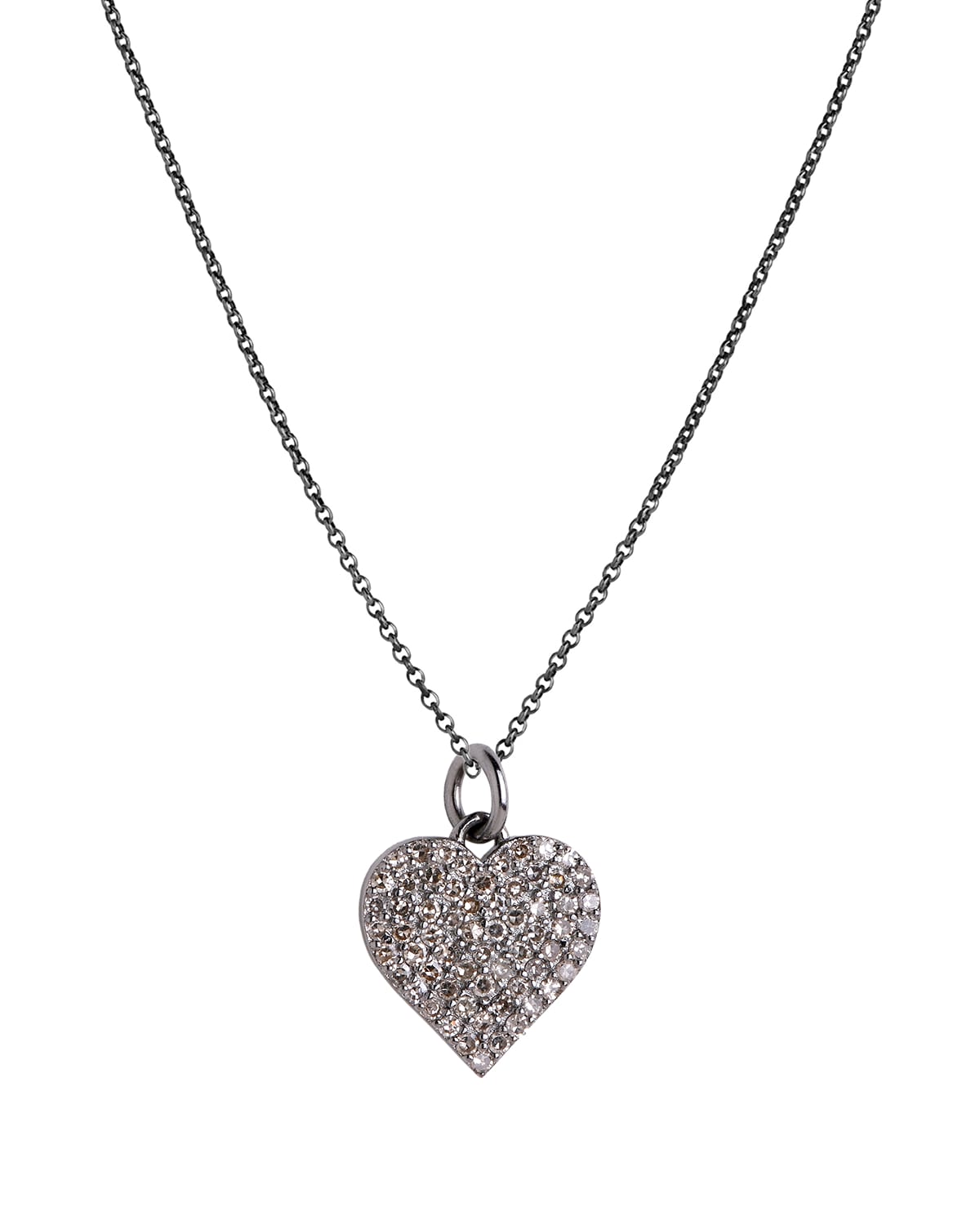 Bridget King Jewelry Diamond Heart Necklace