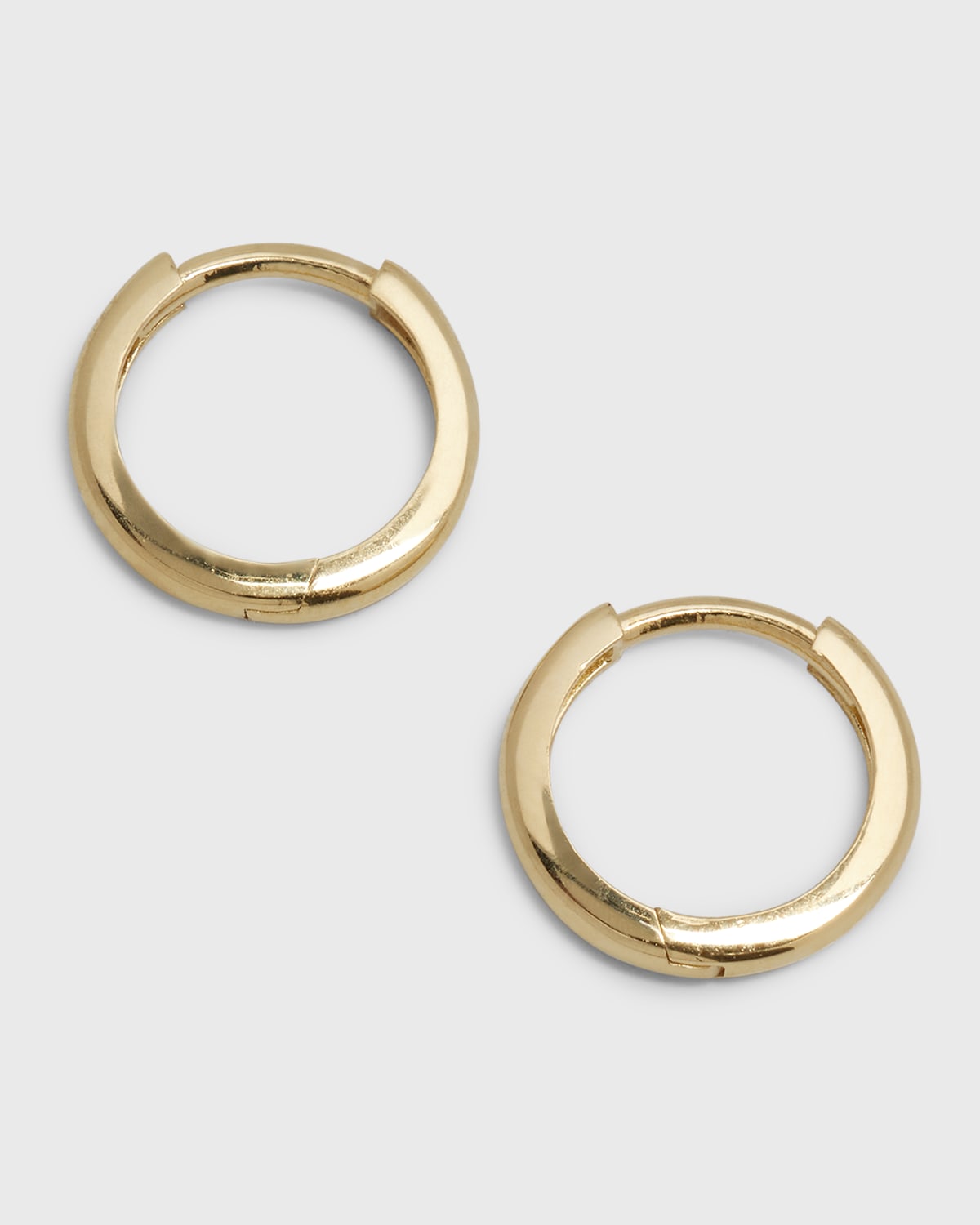 14k Gold Small Huggie Earrings