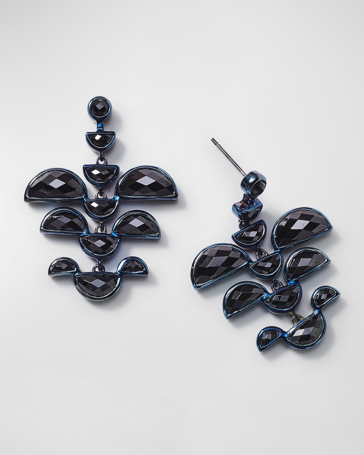 Phoenix Earrings in Pink Opal