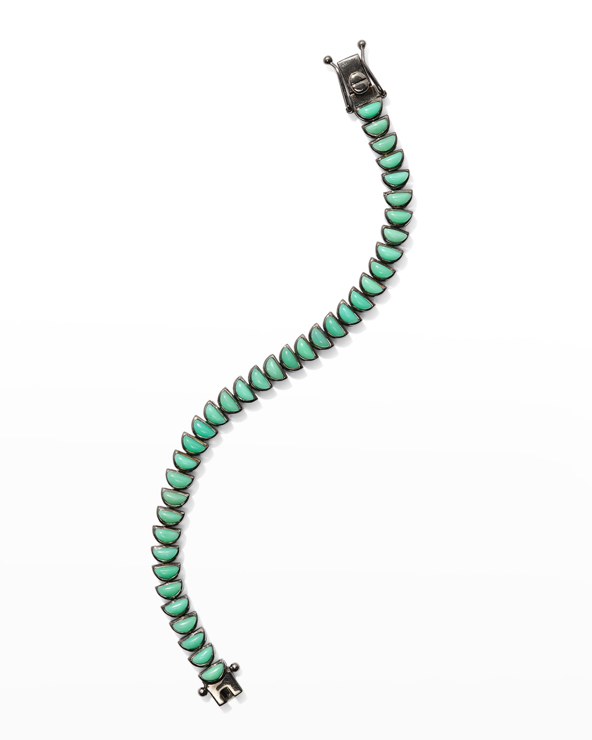 Small Worm Tennis Bracelet