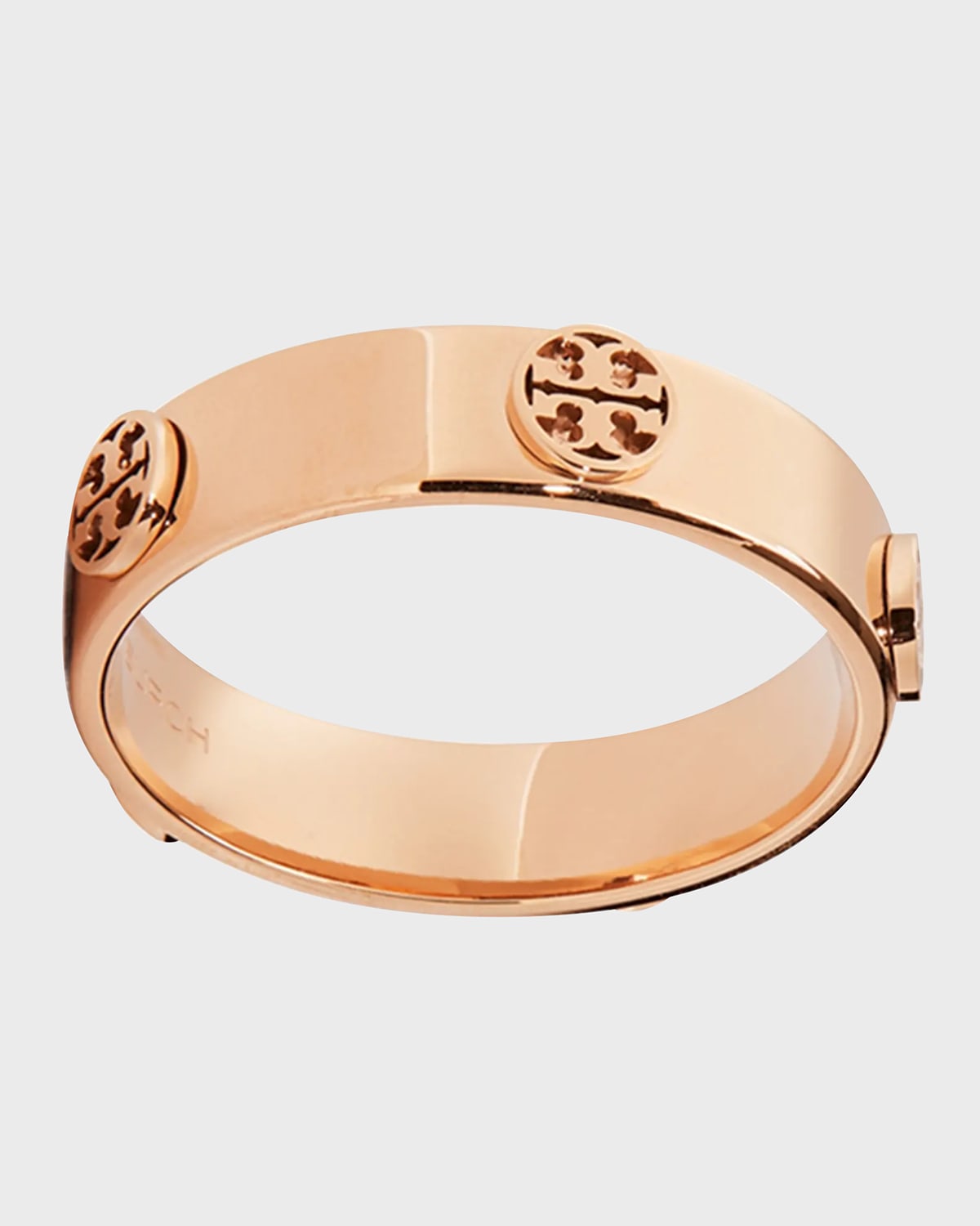 Shop Tory Burch Miller Stud Ring In Rose Gold