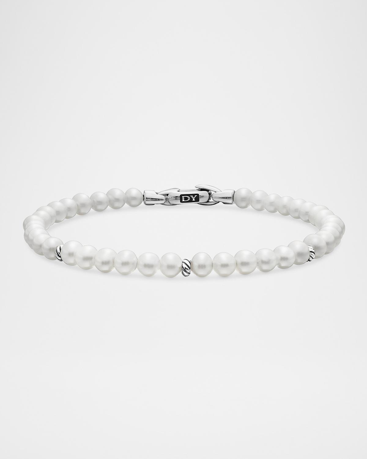 Spiritual Bead Bracelet with Pearls