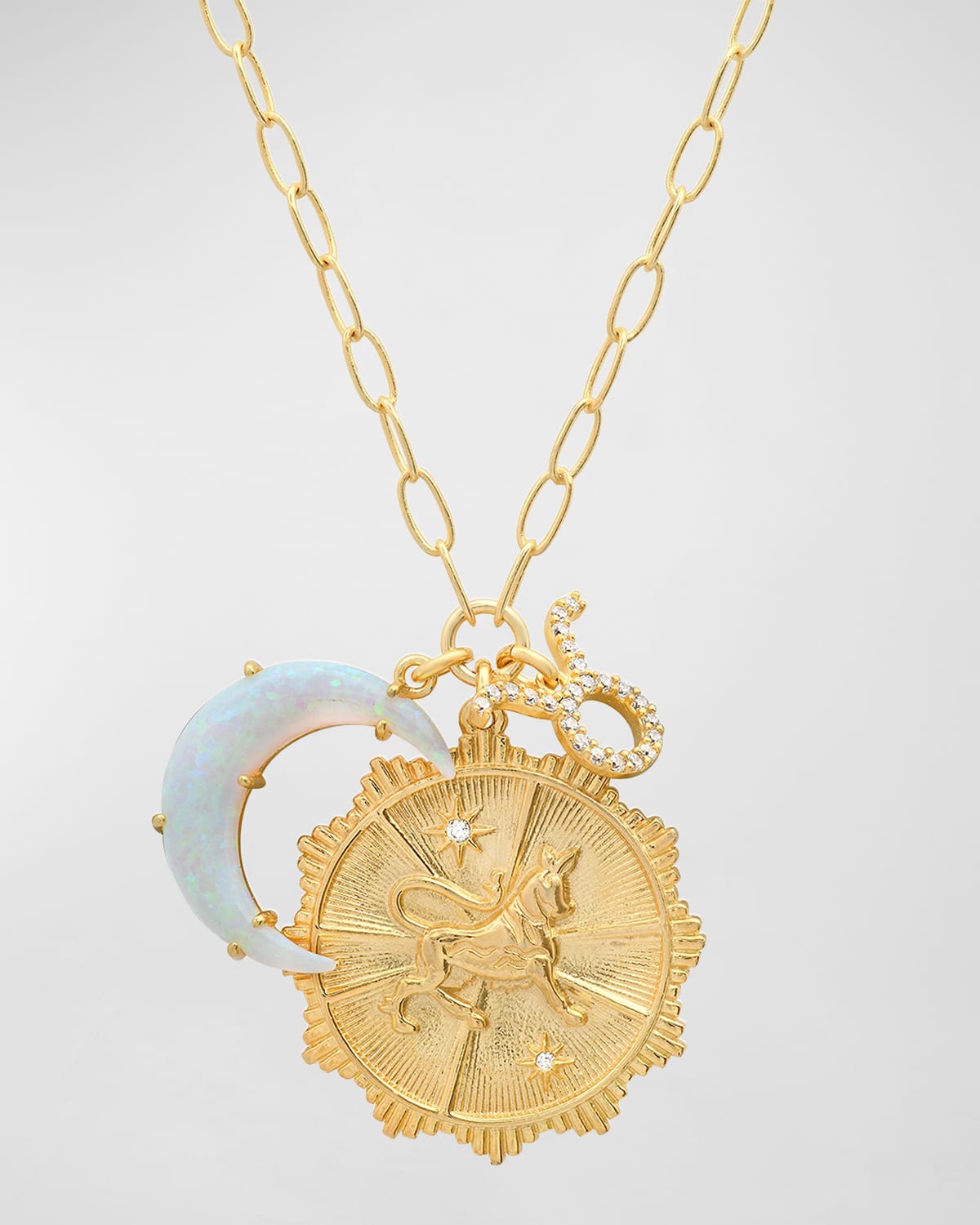 Tai New Zodiac Charm Necklace In Taurus