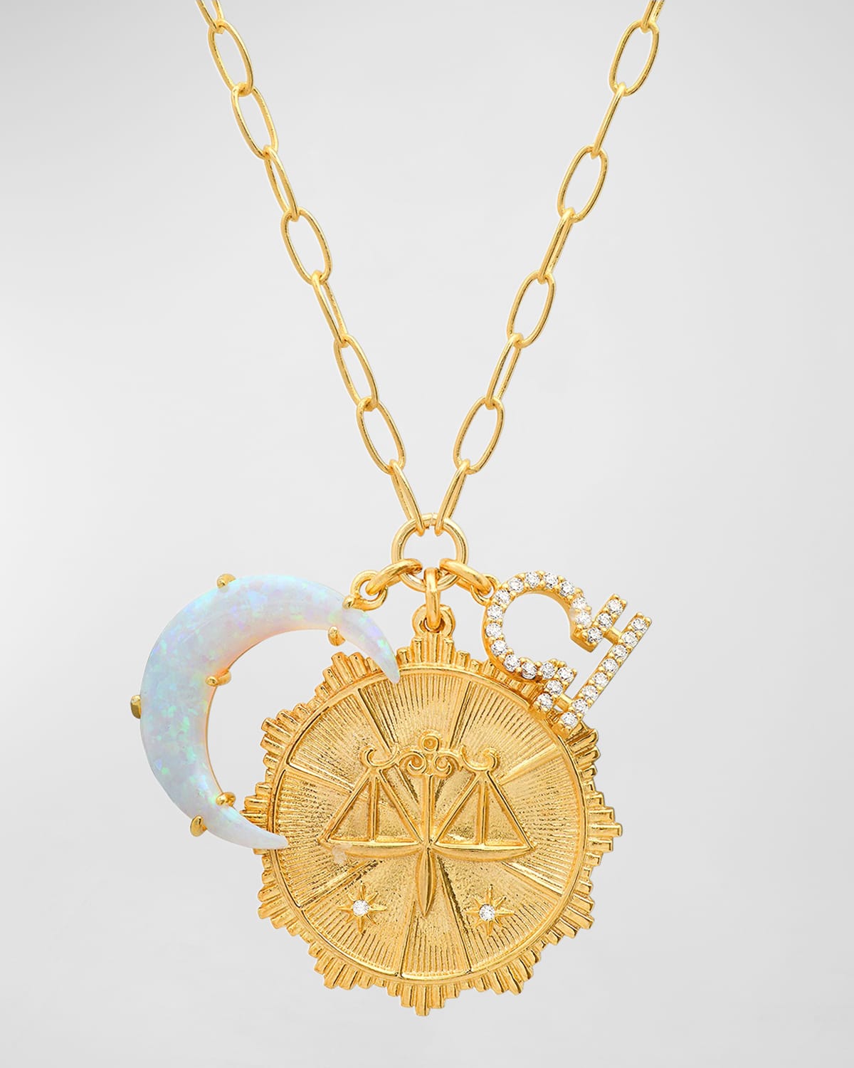 New Zodiac Charm Necklace