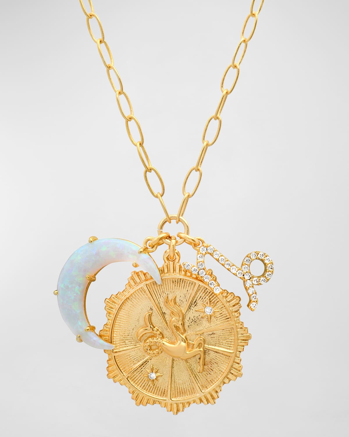 New Zodiac Charm Necklace