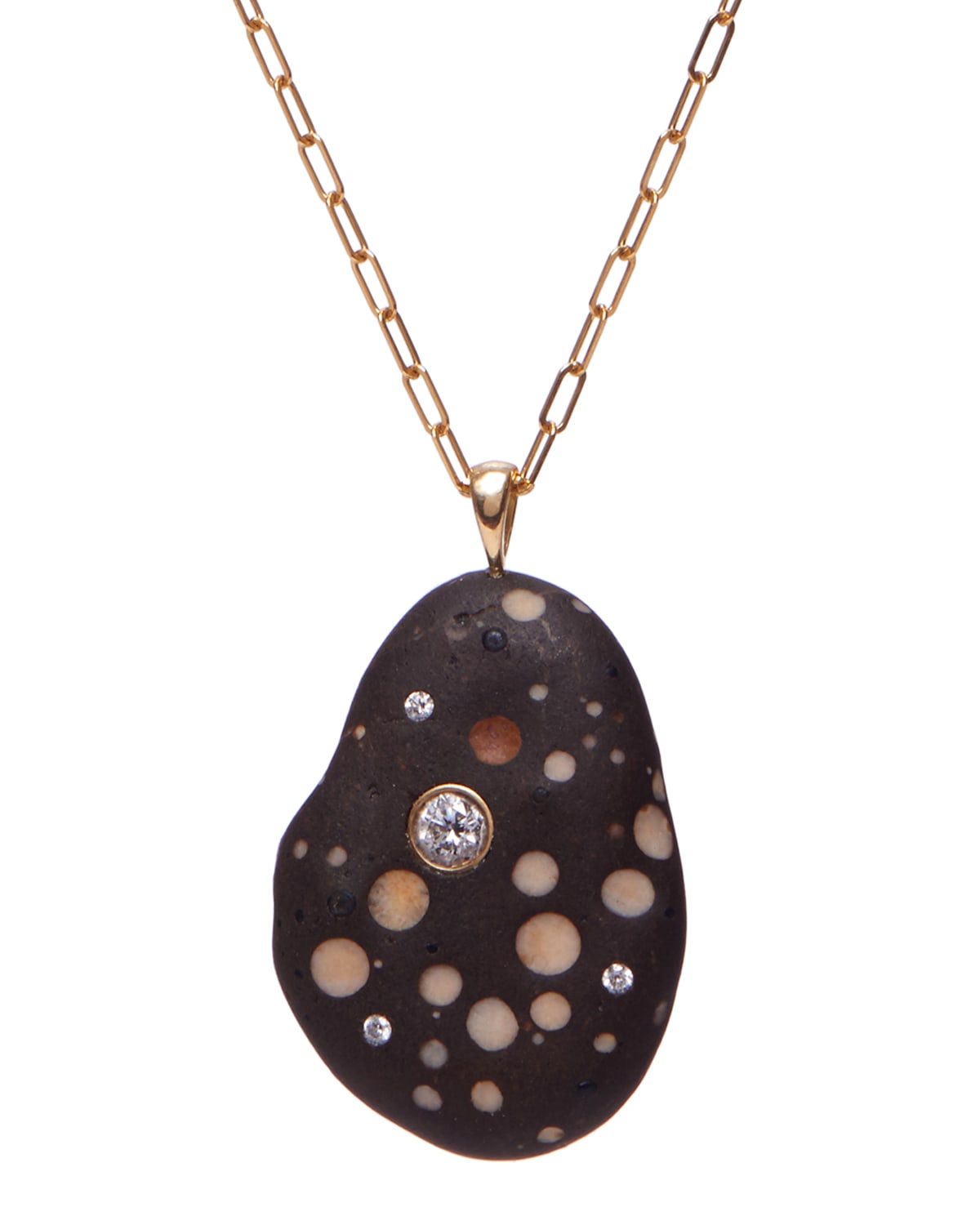 CVC Stones One-of-a-Kind Kusama Stone Necklace with Diamonds