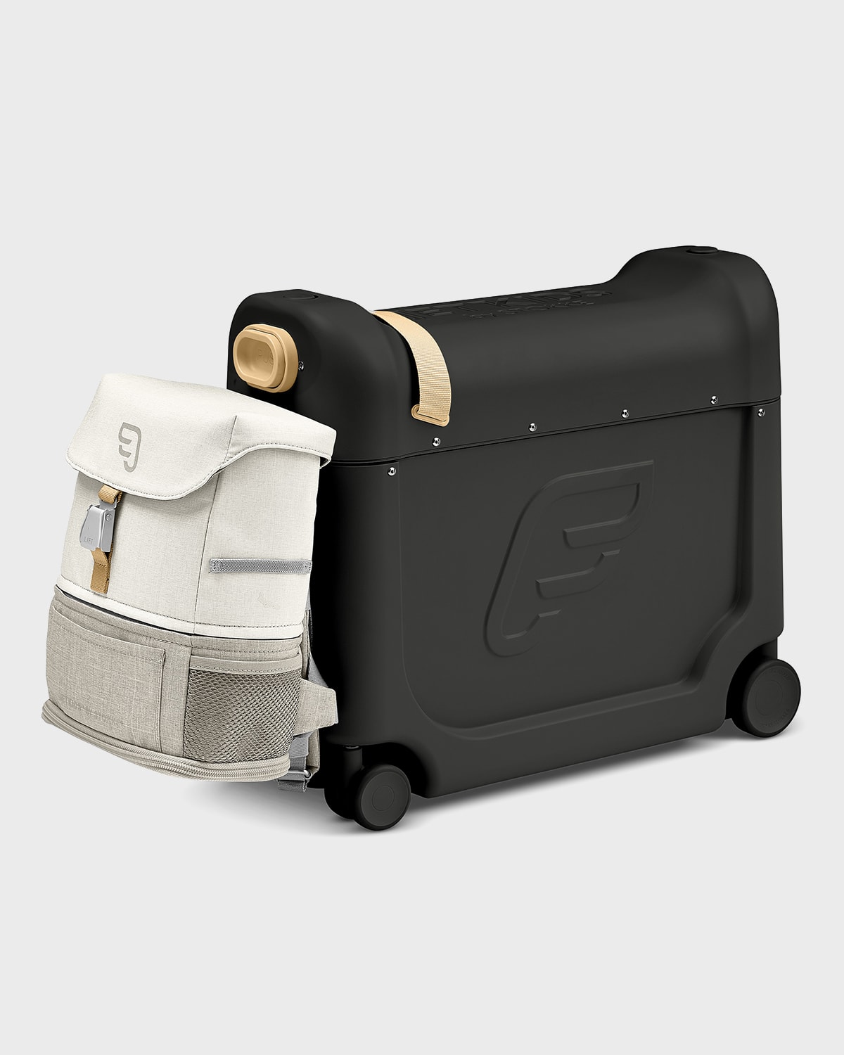 Stokke Jetkids Bedbox Bundle W/ Crew Backpack In Lunar Eclipse