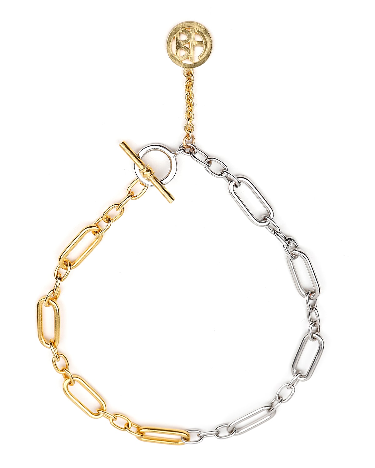 5-Stone Bangle Bracelet in Sterling Silver
