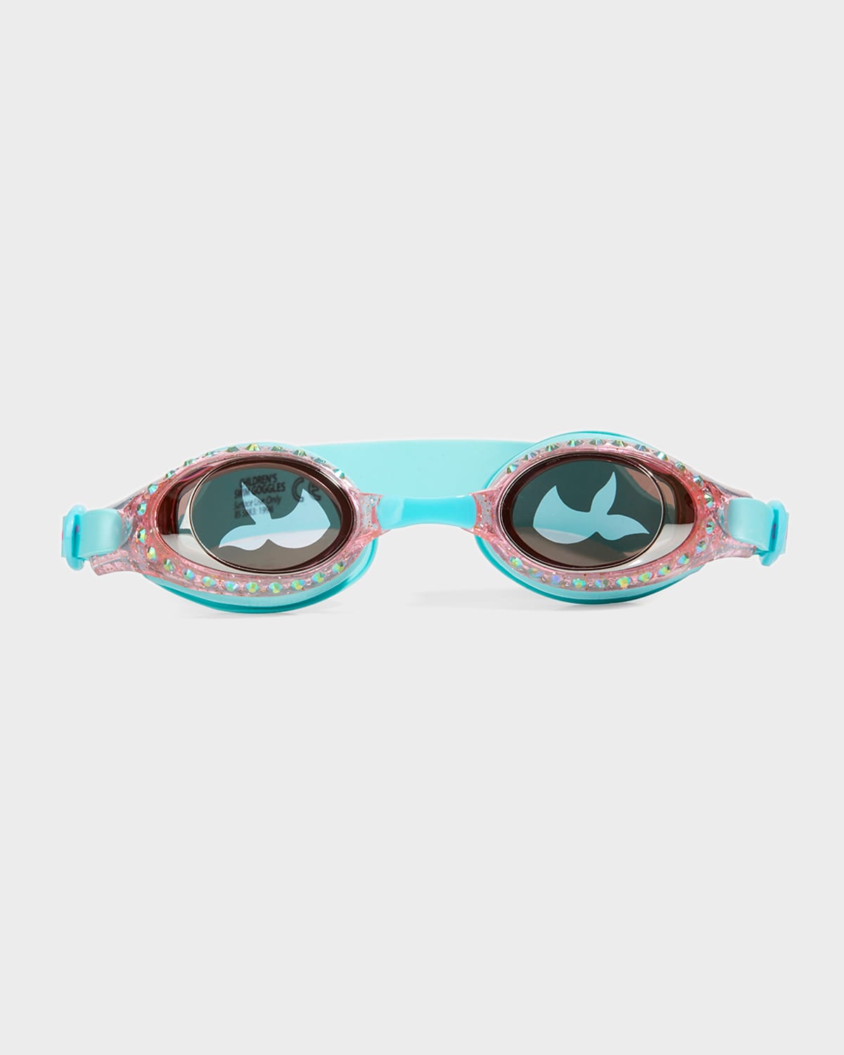 Bling2o Kid's Blue Sushi Mermaid Rhinestone Swim Goggles
