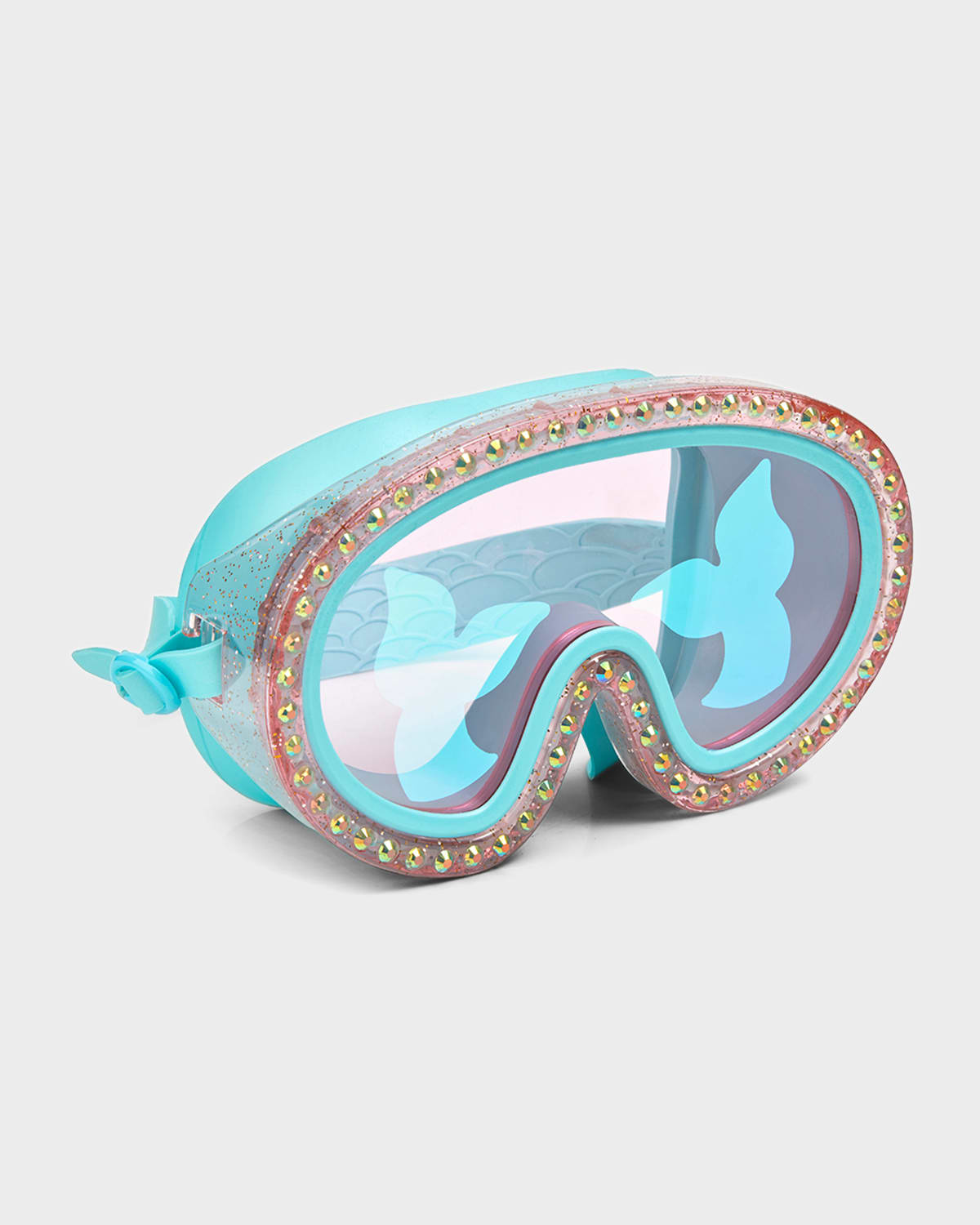 Bling2o Kid's Blue Sushi Rhinestone Swim/Snorkel Mask Goggles