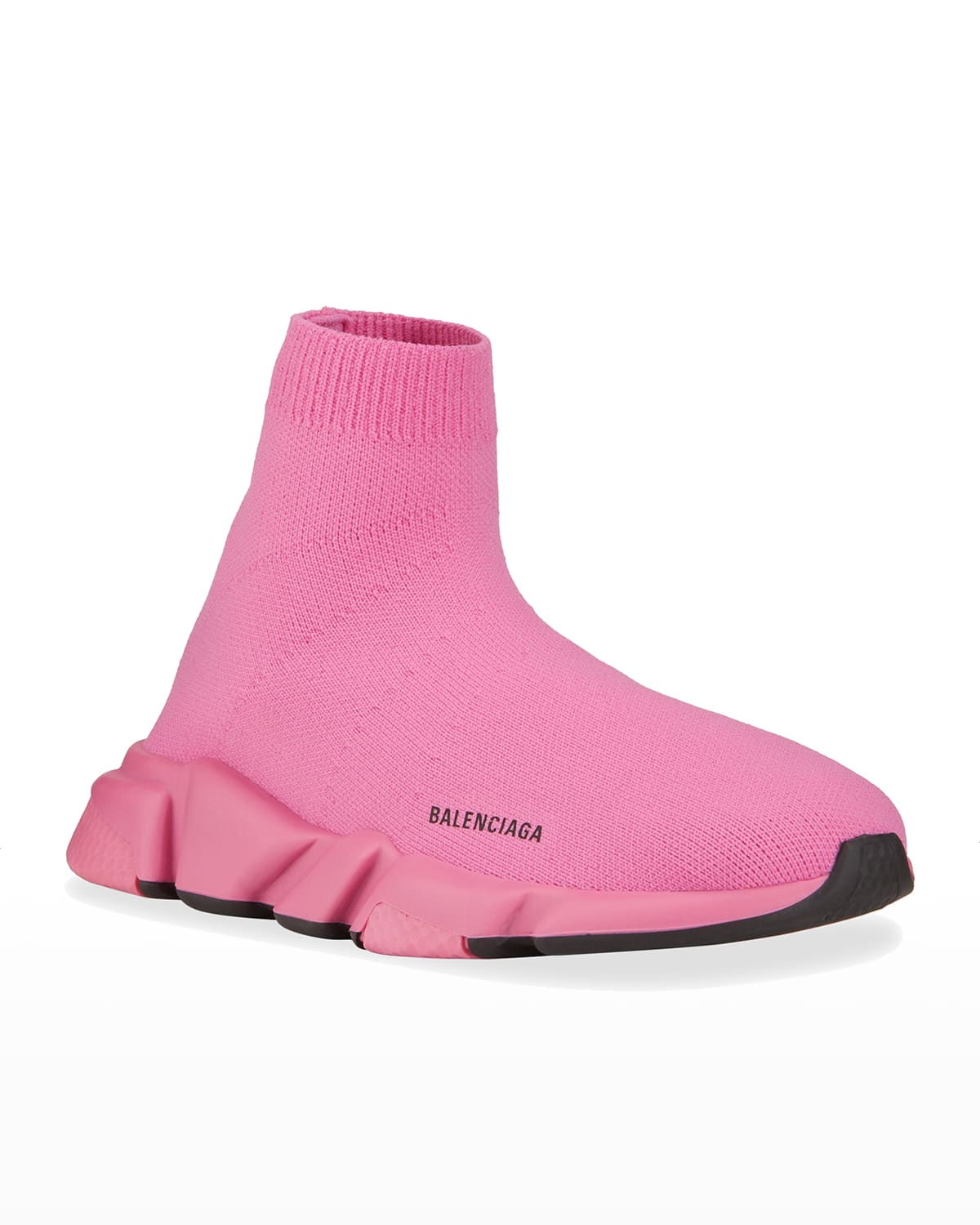 Pink balenciaga sock trainers sale