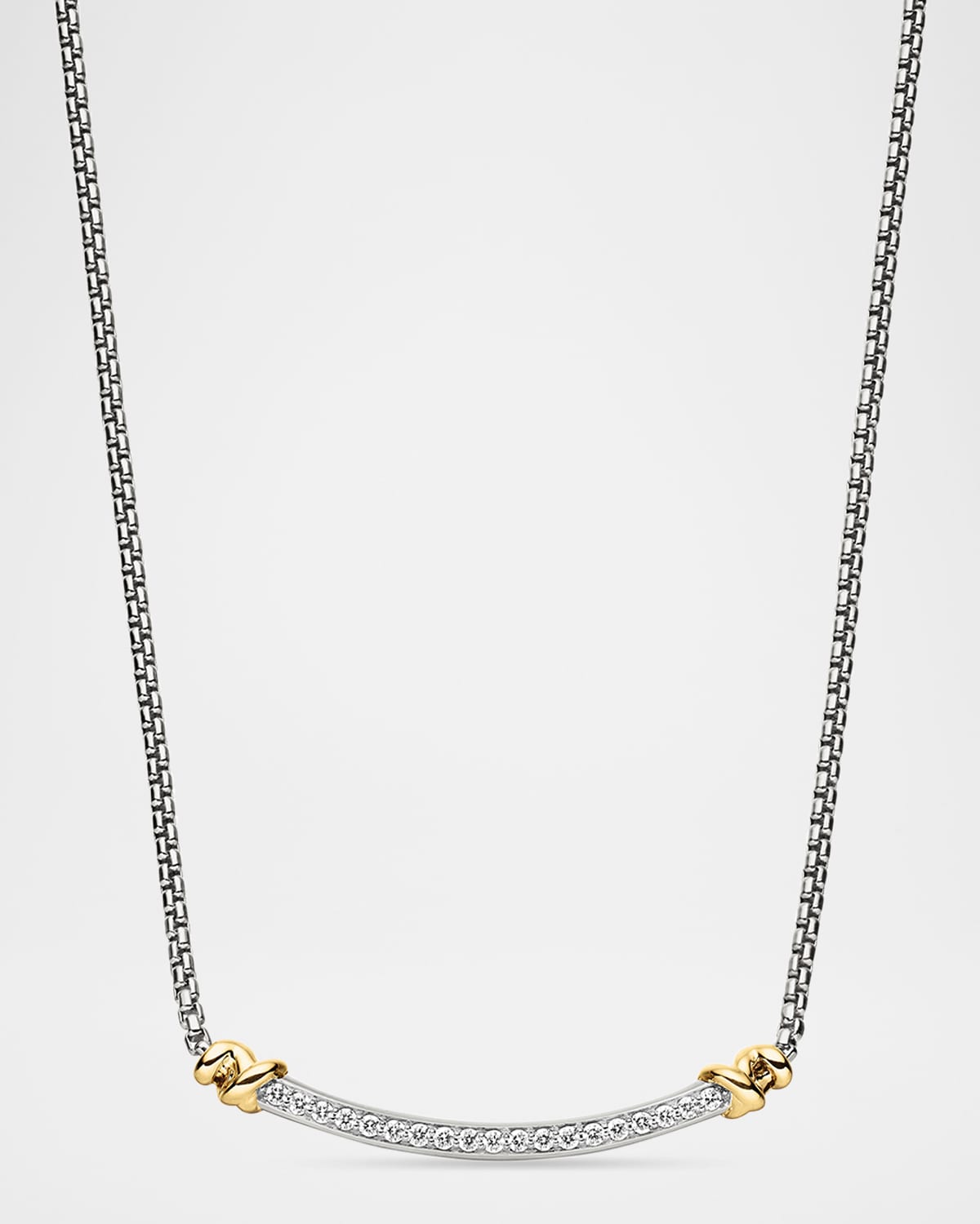 David Yurman Helena Tassel Necklace in 18K Yellow Gold with Diamonds