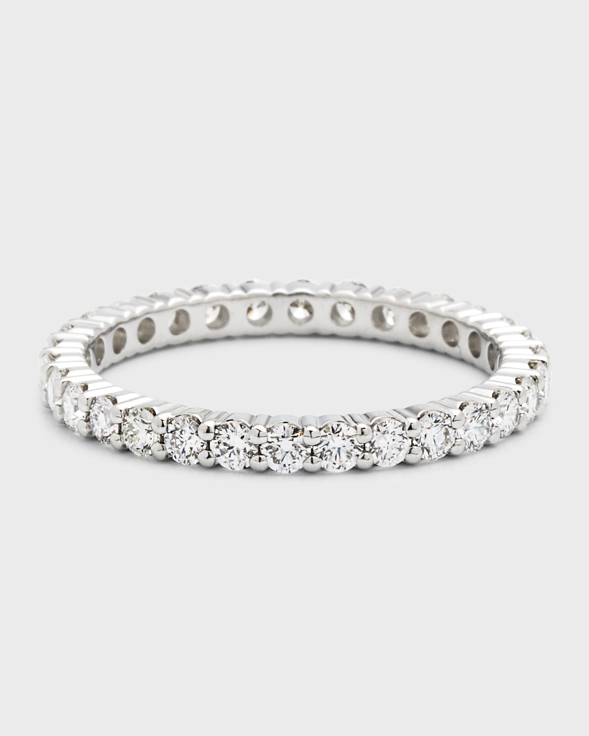 Neiman Marcus Diamonds Platinum Round Gh/vs Diamond Eternity Band