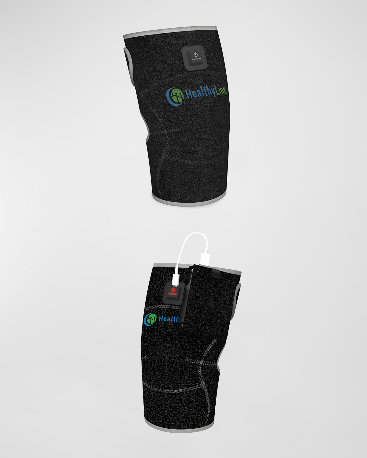 Healthyline Portable Heated Gemstone Knee Pad InfraMat Pro