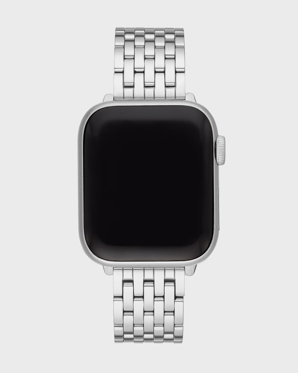 7-Link Stainless Steel Bracelet for Apple Watch, Silver