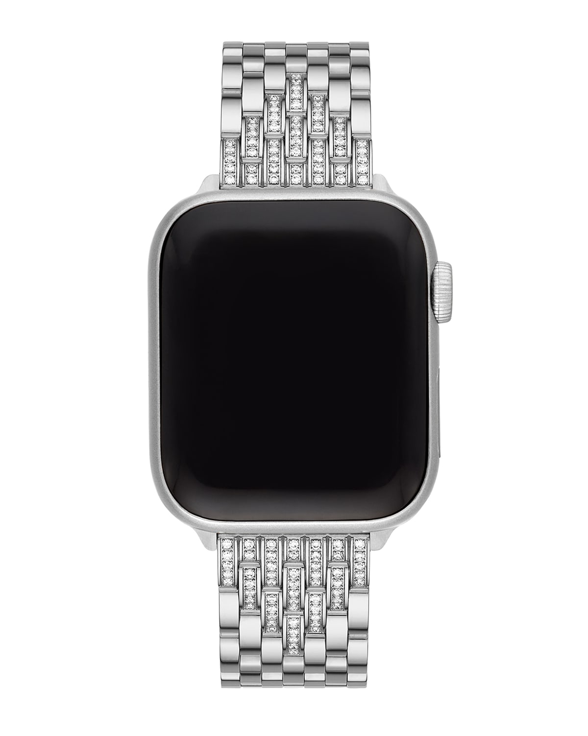 7-Link Stainless Steel Diamond Bracelet for Apple Watch