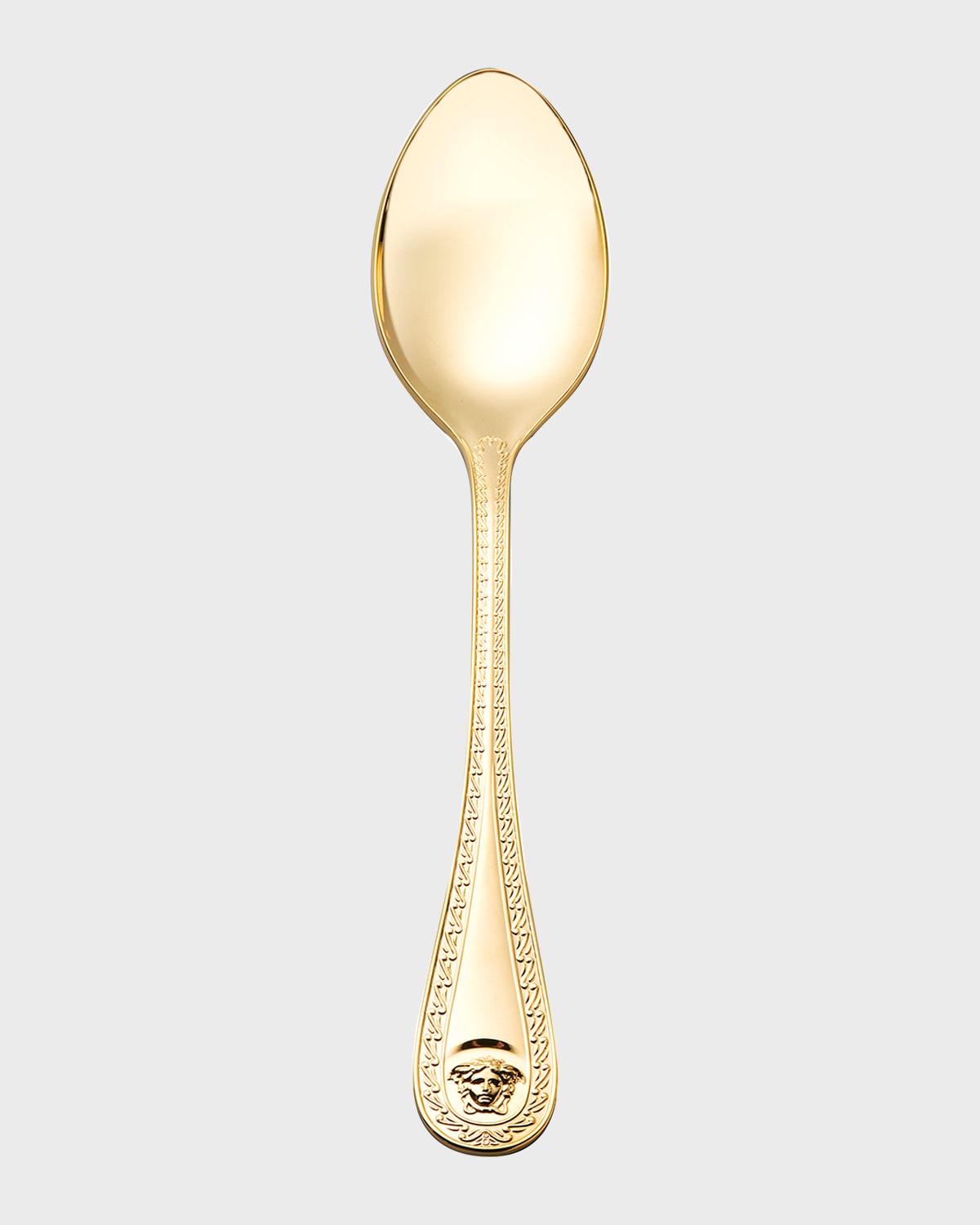 Shop Versace Medusa Gold-plated Table Spoon