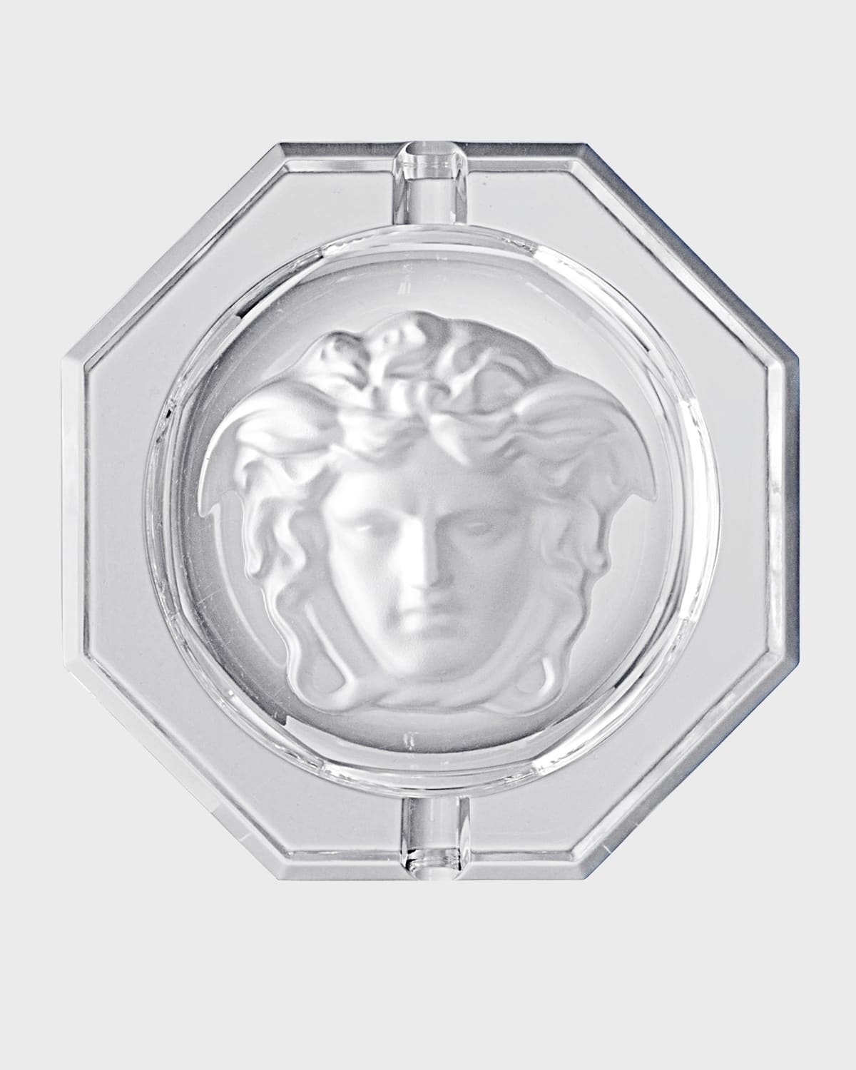 Versace Medusa Lumiere Aschenbecher In Clear
