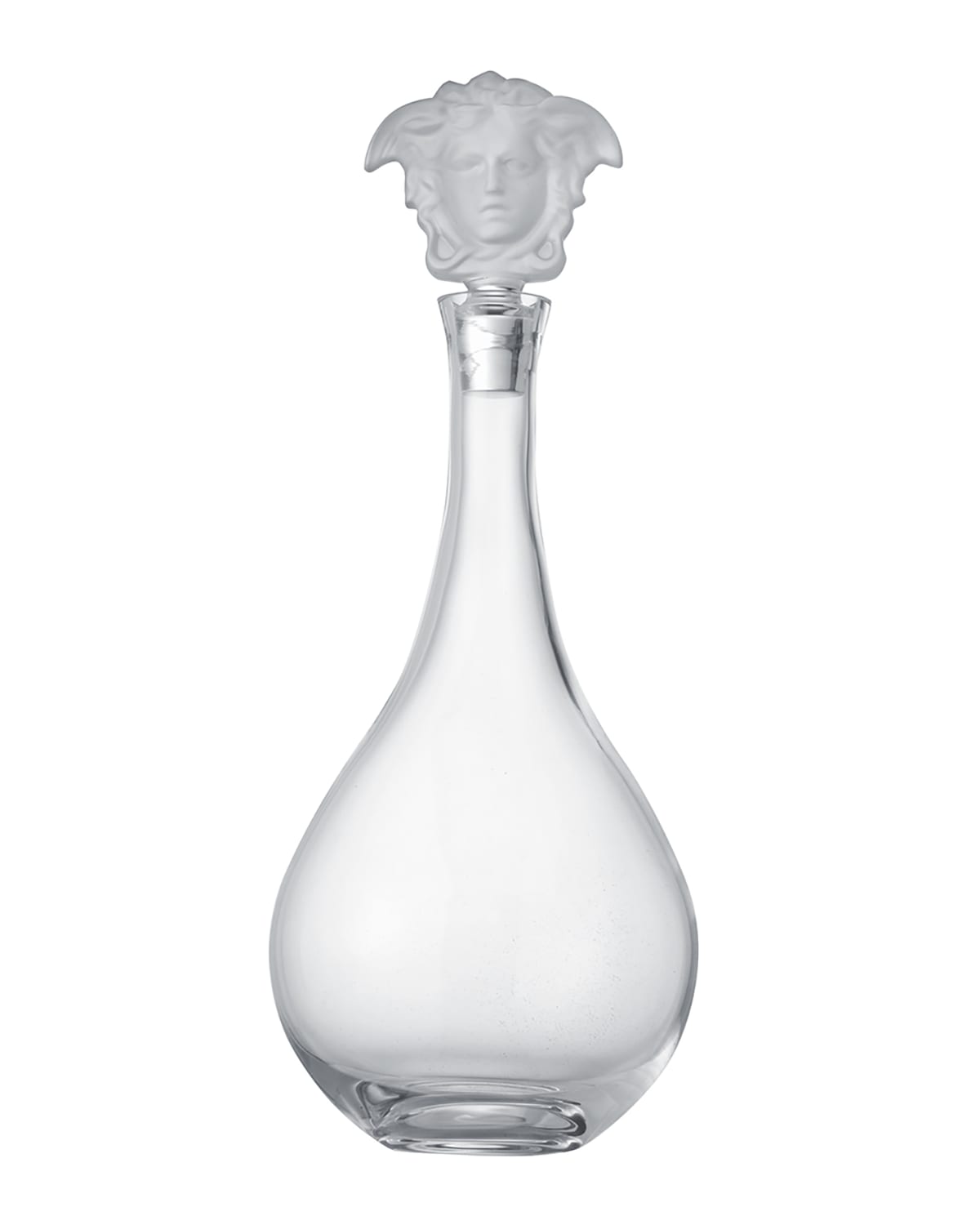 Shop Versace Medusa Lumiere Decanter In Clear