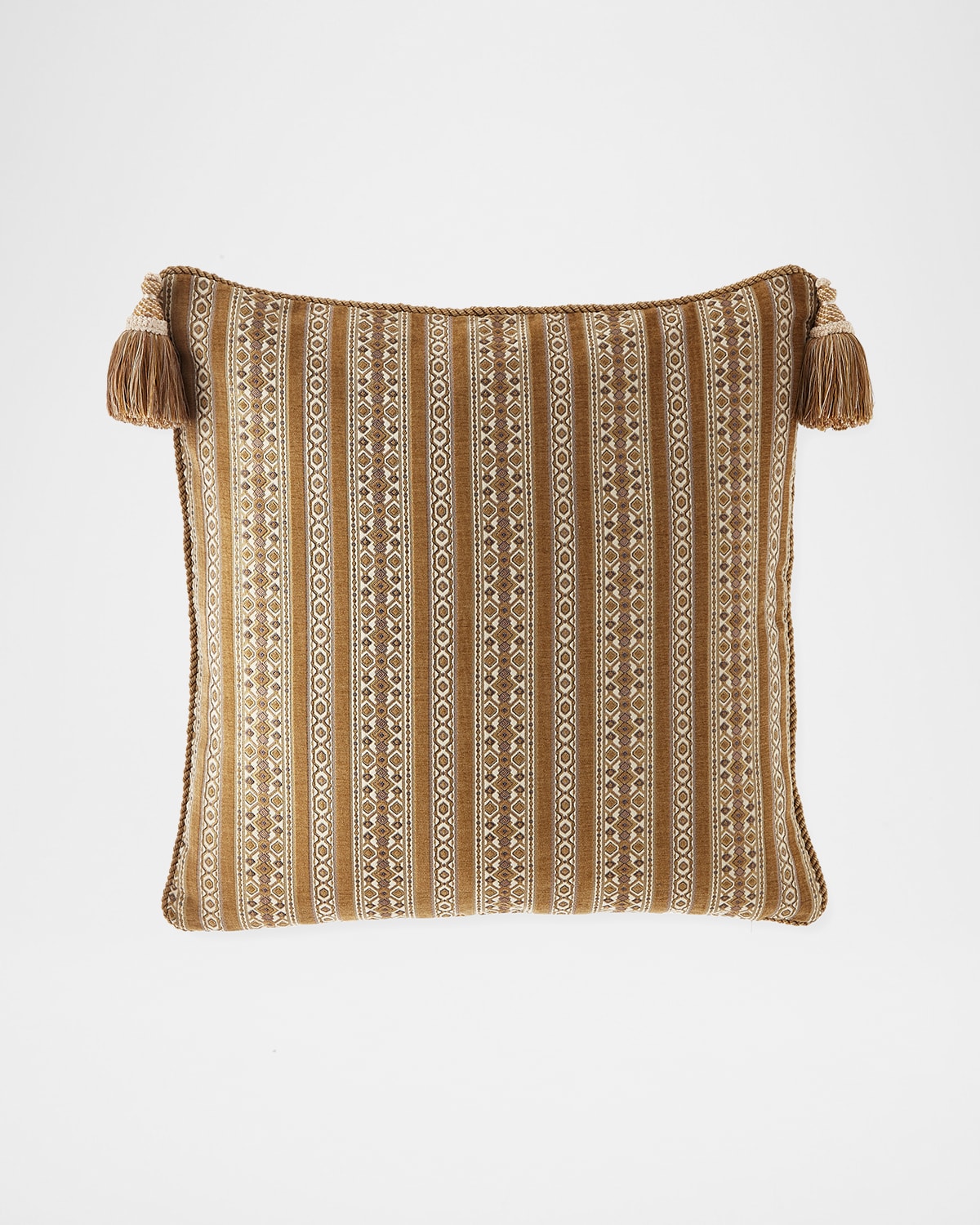 Shop Austin Horn Collection Cantori European Sham In Cream/tan