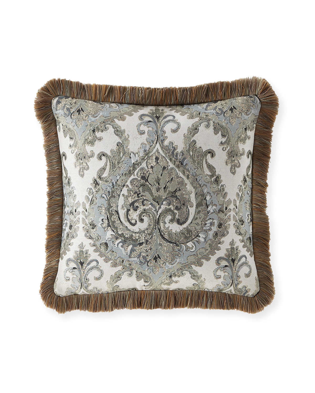 Shop Austin Horn Collection Ainsley 20" Pillow In Nile Blue