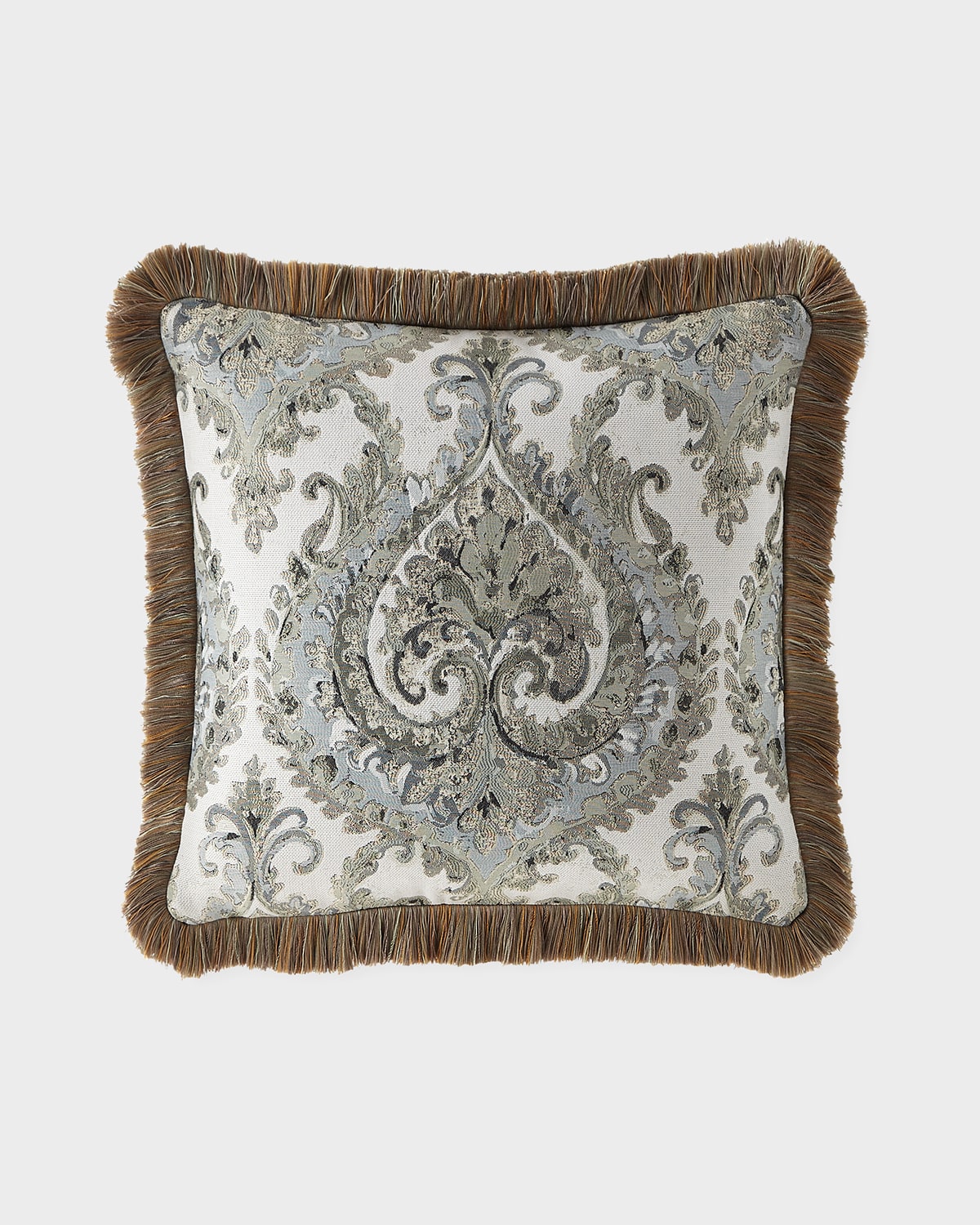Austin Horn Collection Ainsley 20" Pillow In Nile Blue