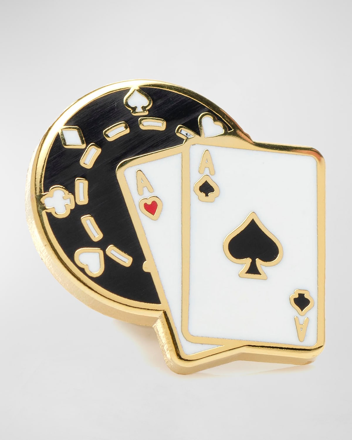 Men's Poker Lapel Pin