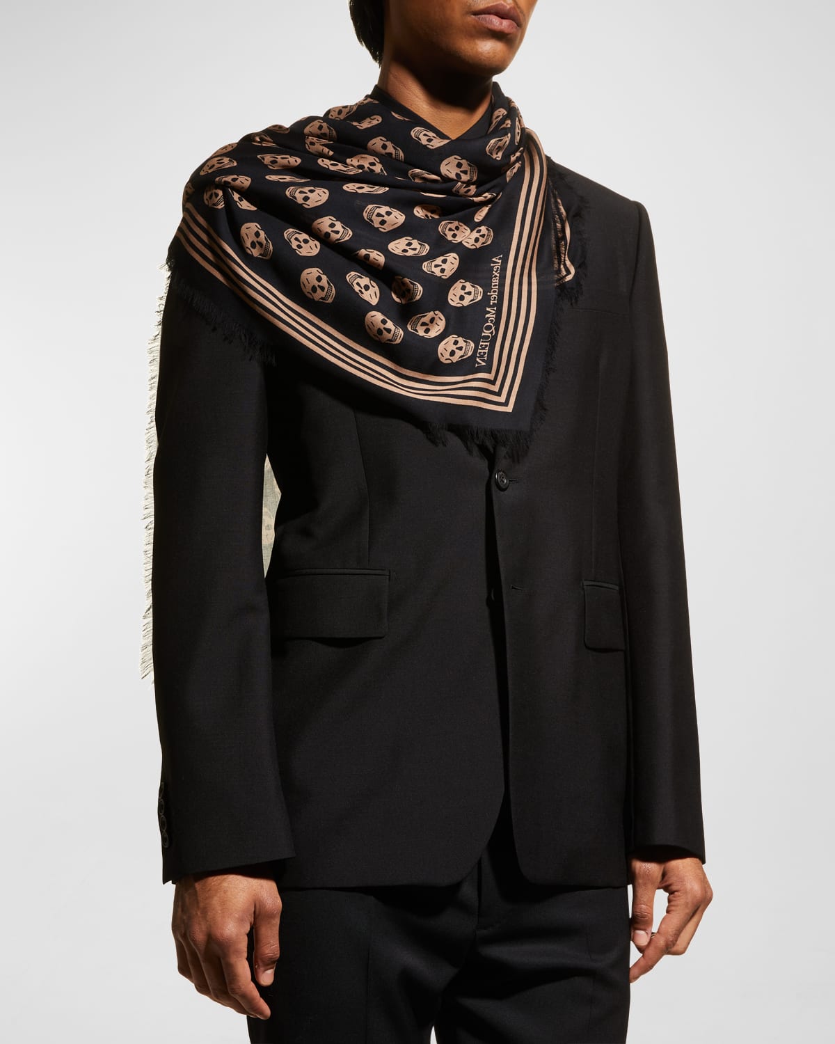 Alexander mcqueen men's scarf shop