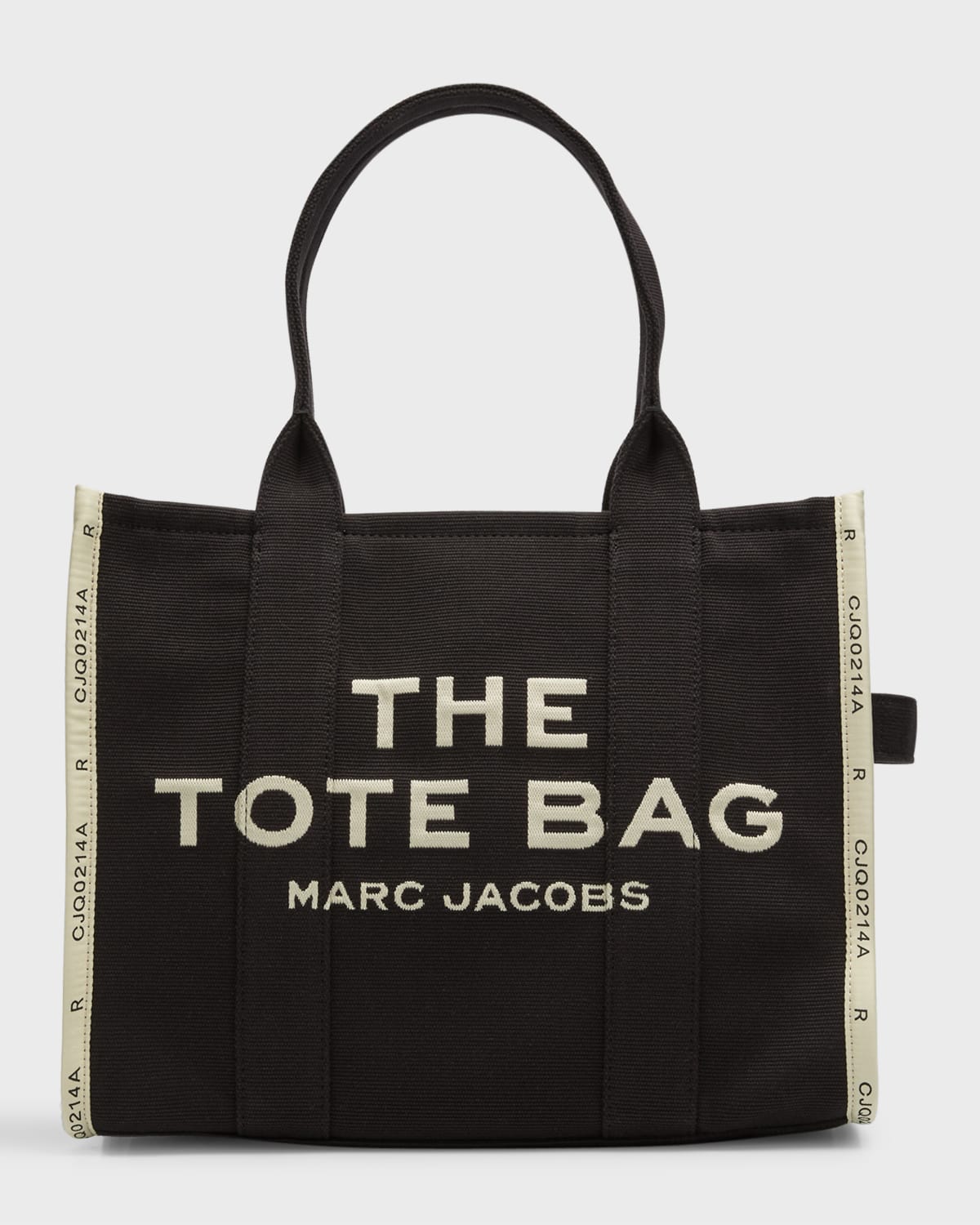 The Marc Jacobs The Jacquard Large Tote Bag In Black