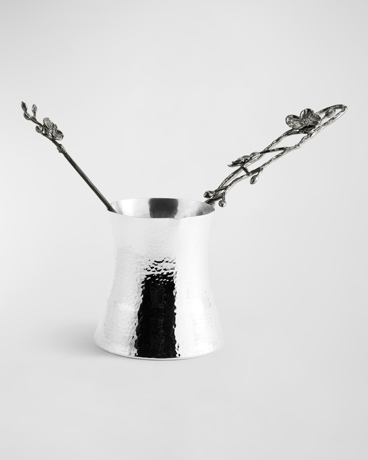 Michael Aram Black Orchid Large Coffee Pot With Spoon