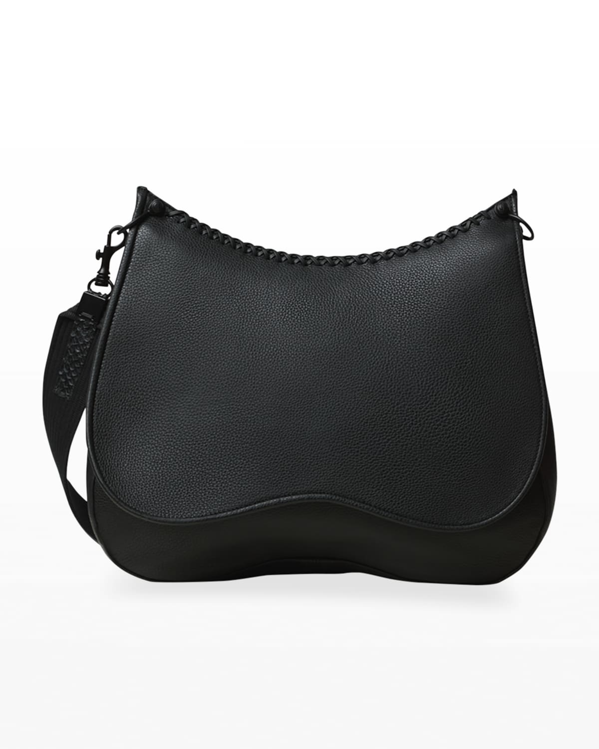 Iconic Leather Saddle Bag