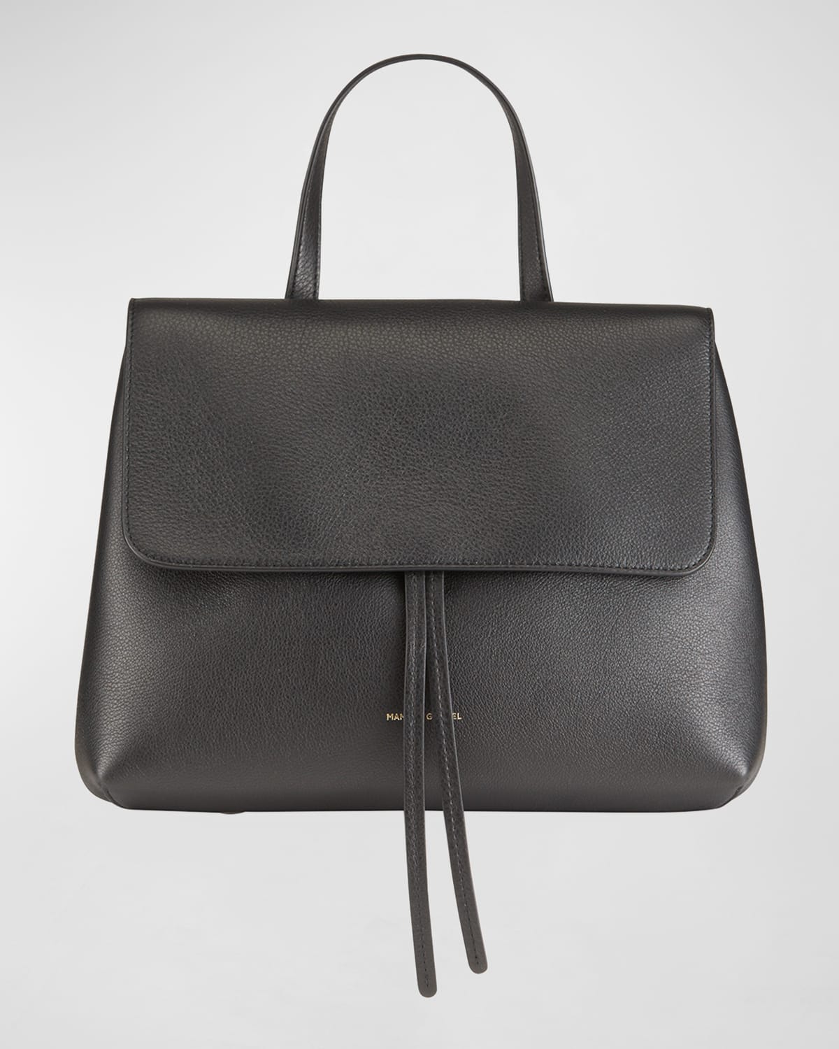 Mansur Gavriel Mini Soft Lady Leather Bag In Black
