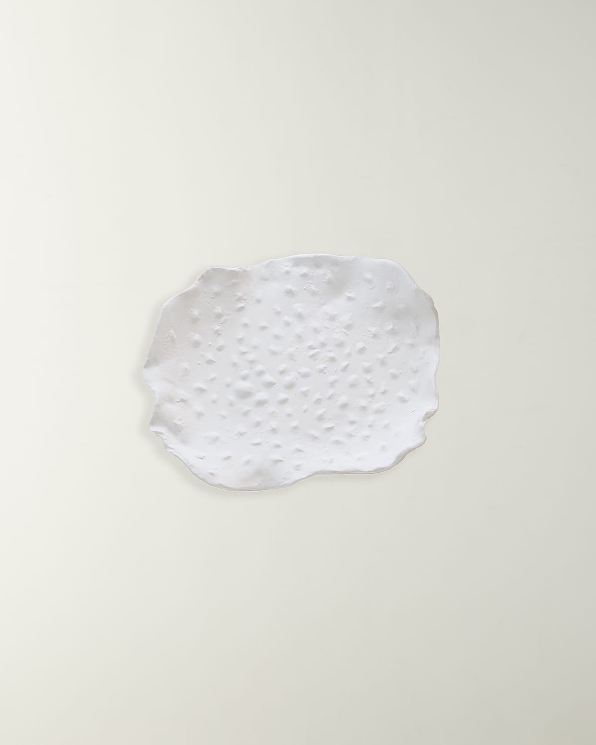 Global Views Maitake Dotted Wall Decor In White