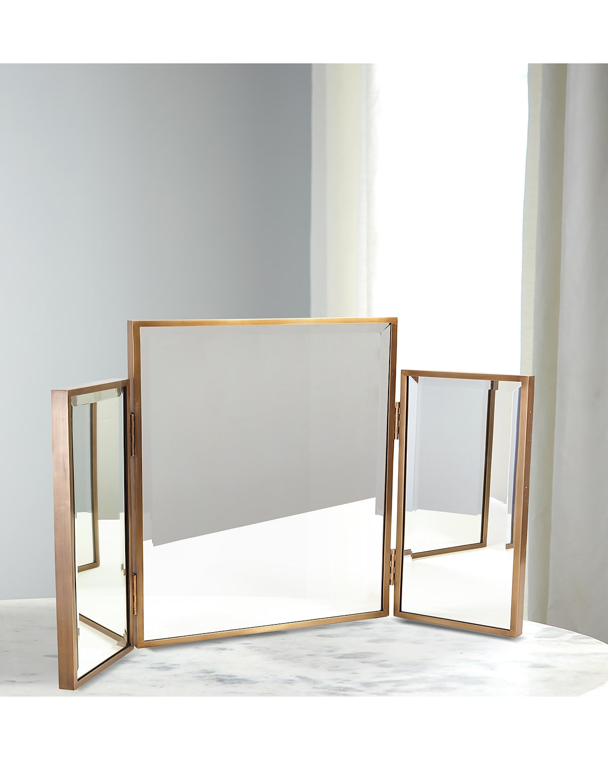 Global Views Tri-fold Vanity Mirror