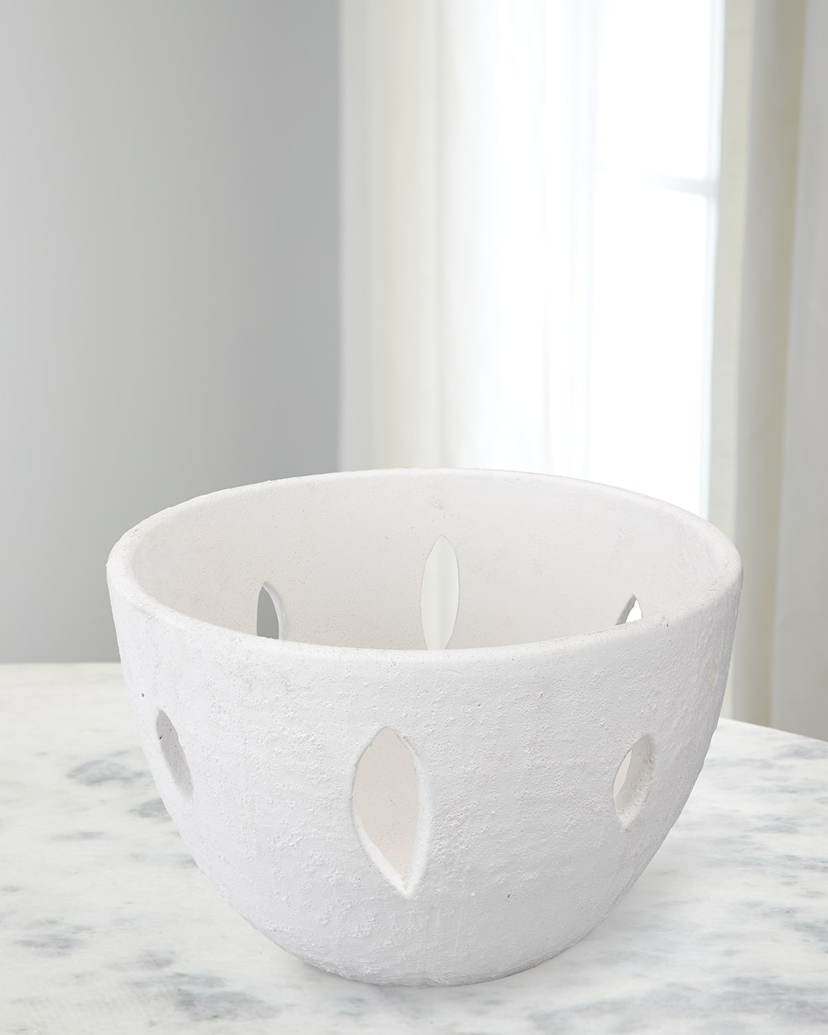 Jamie Young Lacerated Bowl In White