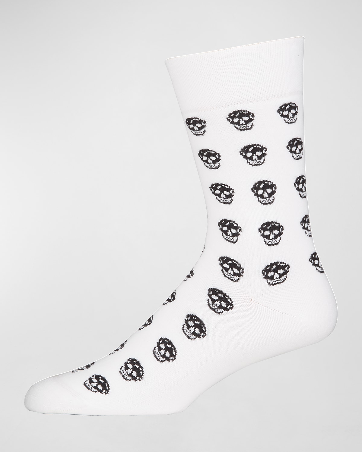 Men's Allover Skull Crew Socks