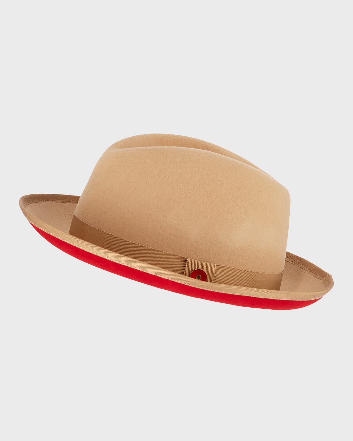 Keith James Men's King Fedora Hat In Golden Honey